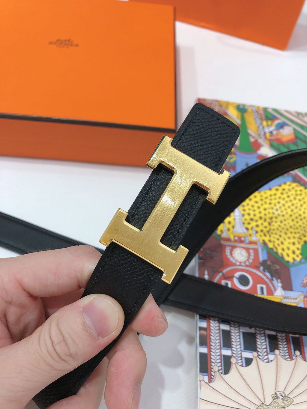 H**mes belts 24mm